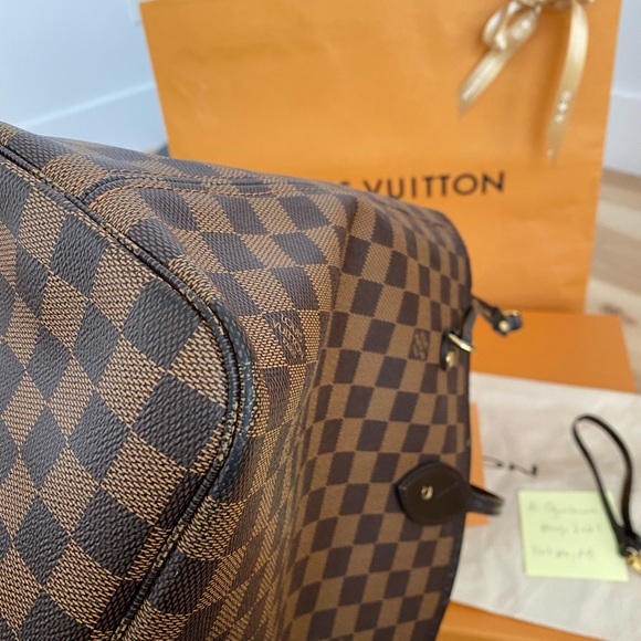 ❌❌sold❌🔱Louis Vuitton Neverfull MM Damier Ébène🔱 - Picture 8 of 12